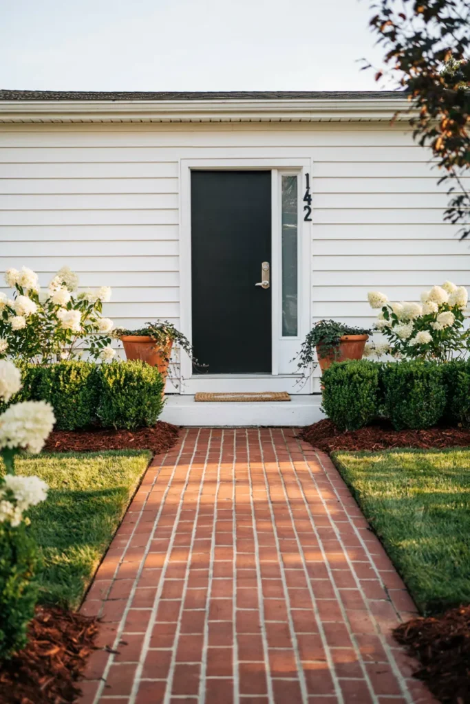 Brick Walkway Border