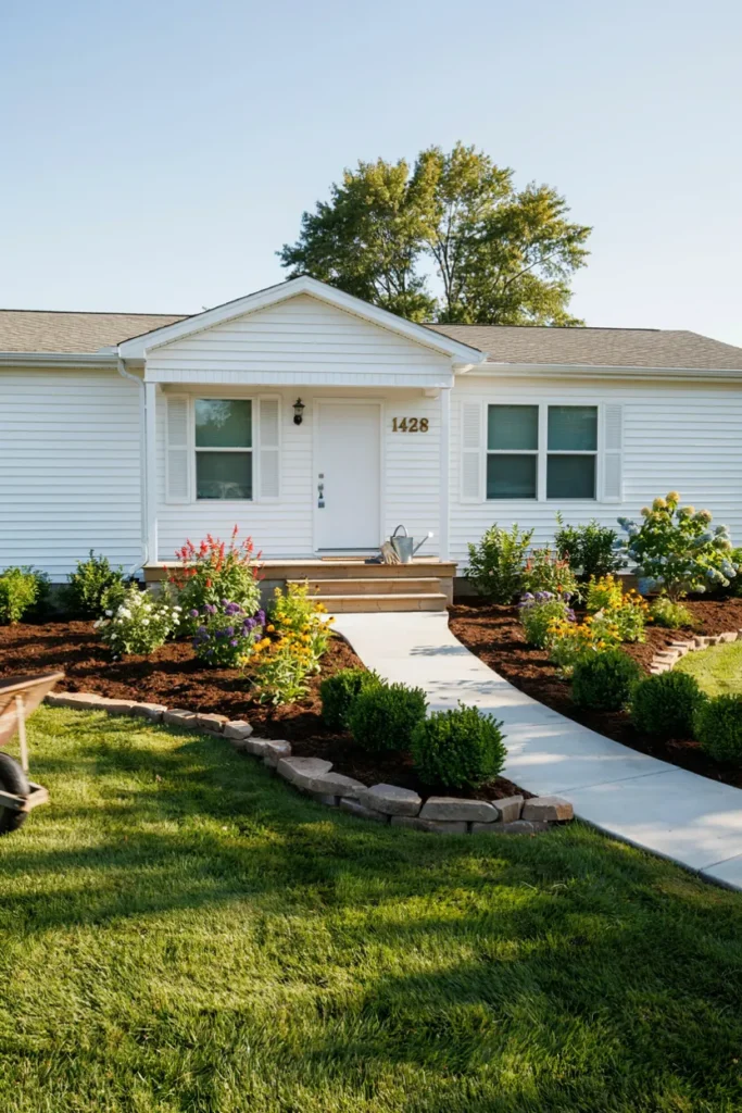 Fresh Mulch Beds