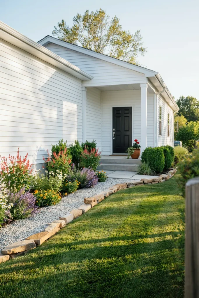 Gravel Garden Border
