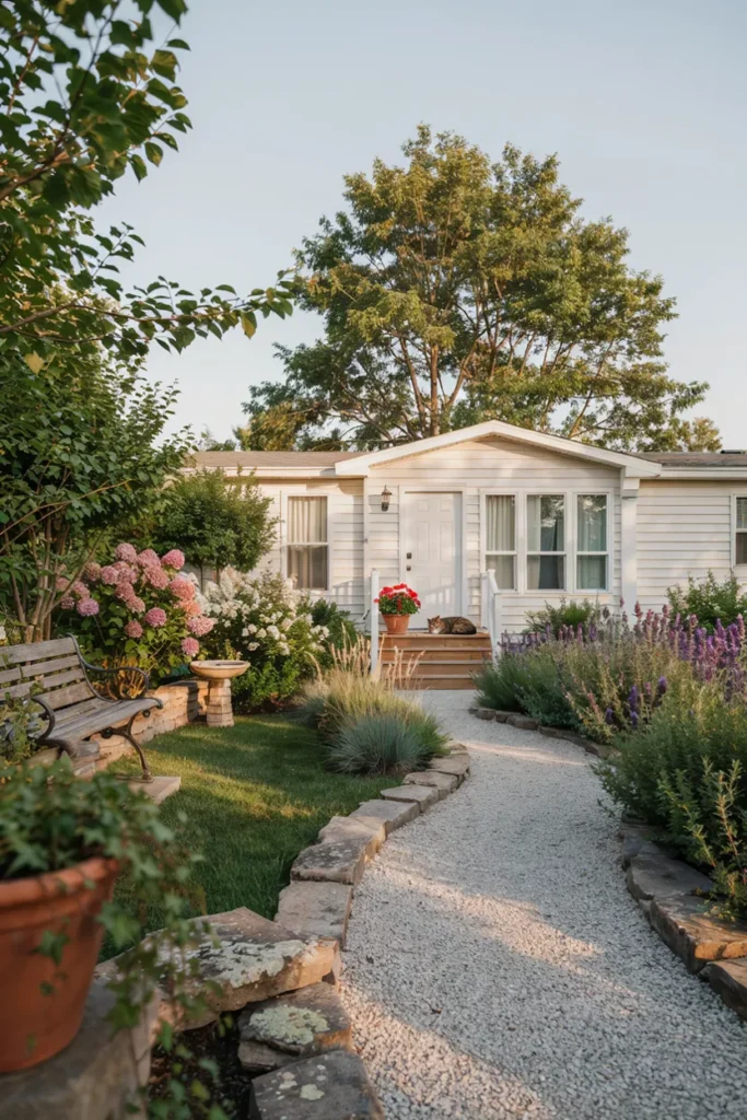 Gravel Garden Path
