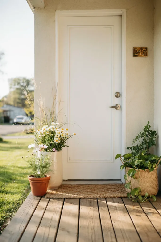Layered Entry Planters