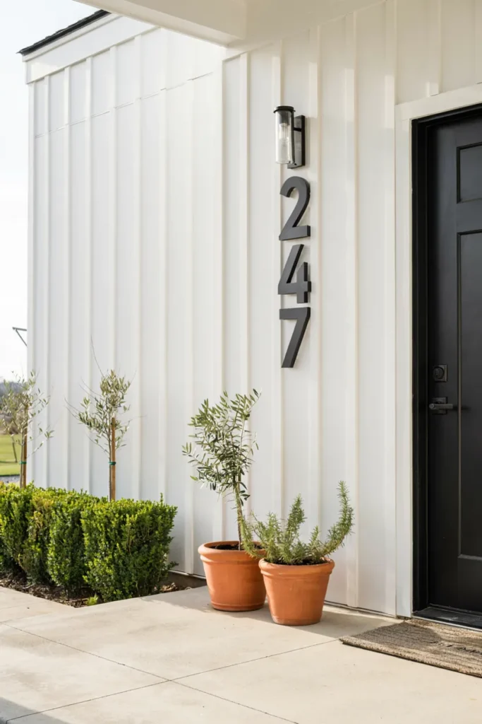 Modern House Numbers