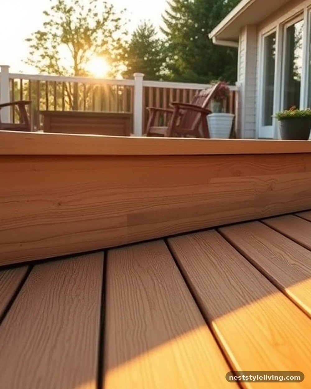 1. Horizontal Cedar Slats