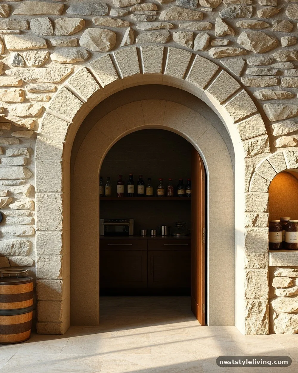 Arched Doorways and Niches - 16 Italian Tuscan Kitchen Ideas Full of Timeless Charm