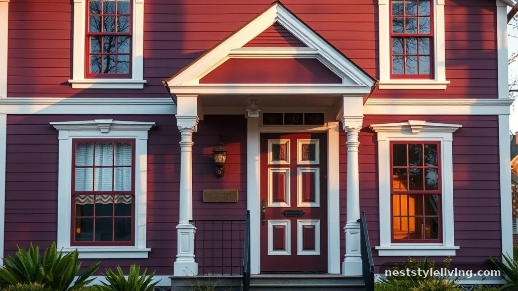 Muted Plum - 20 Exterior House Color Trends to Try This Year