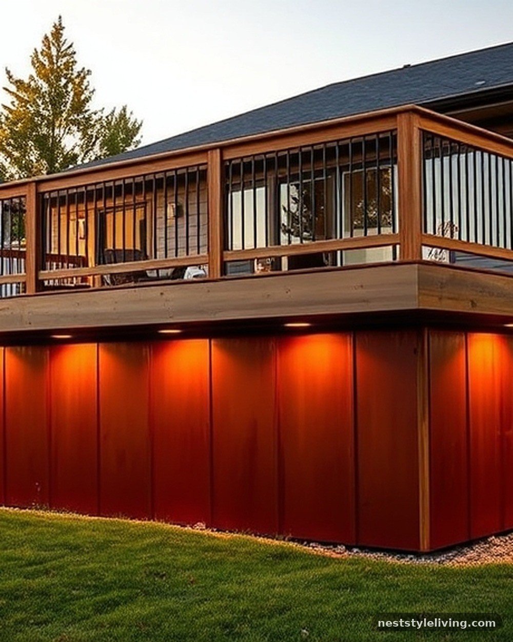 10. Weathered Steel (Corten)