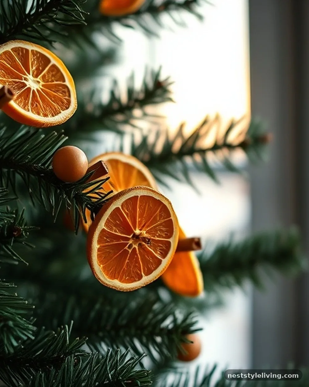 Dried Citrus and Cinnamon Garlands - 15 Christmas Tree Decor Ideas for a Magical Holiday