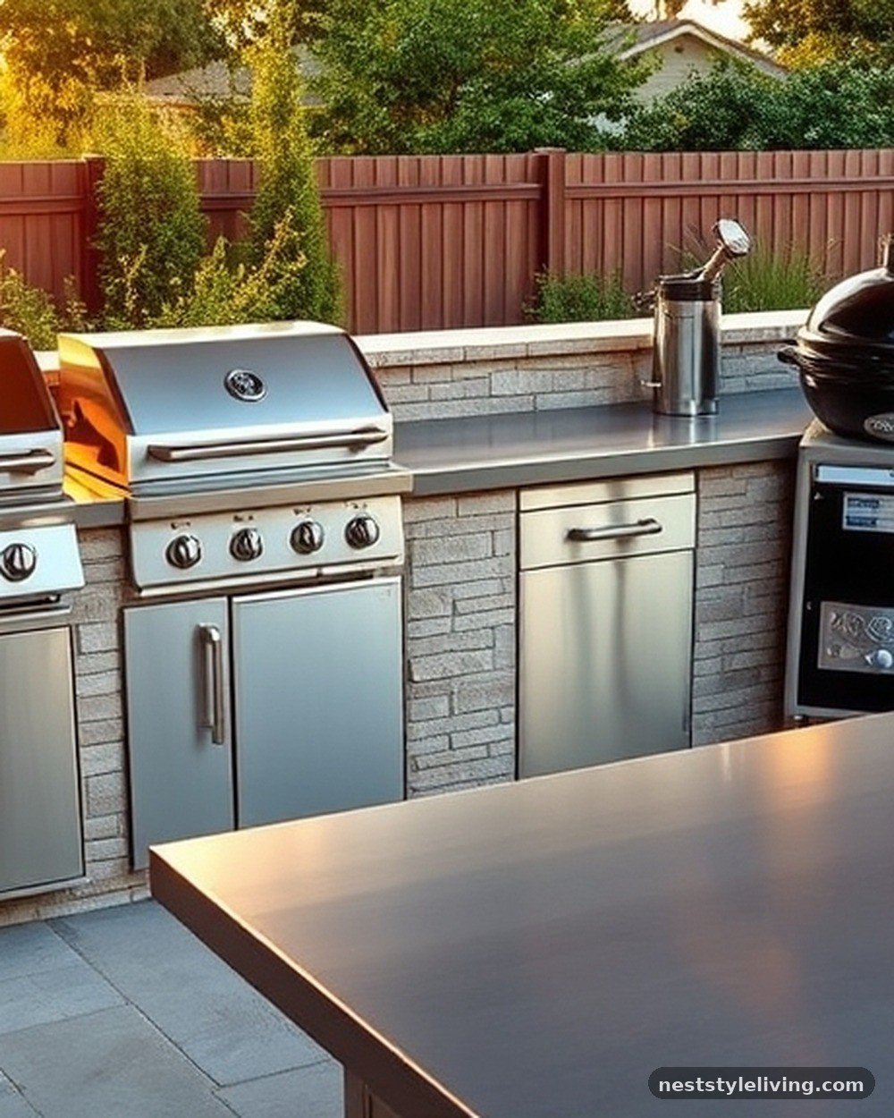 11. Dual-Grill Master Station