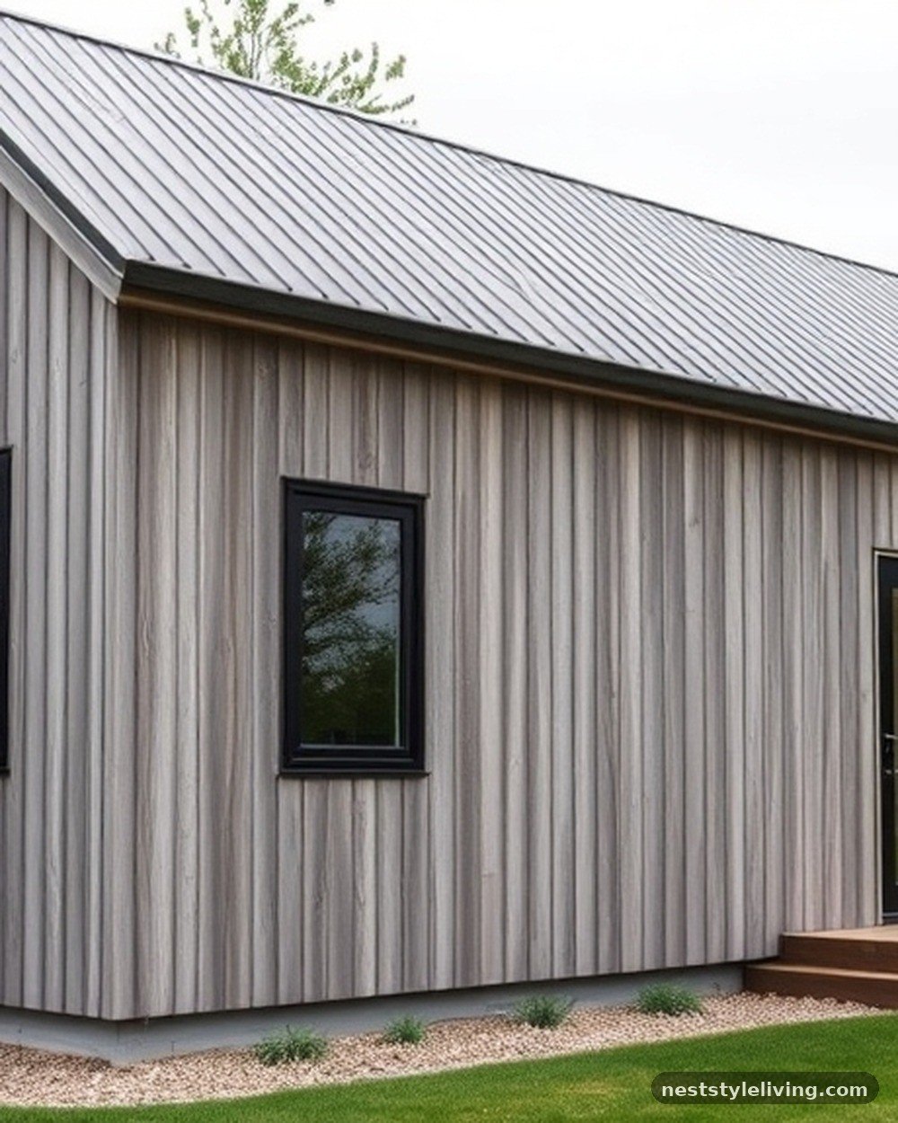 11. Vertical Cedar Exterior Siding