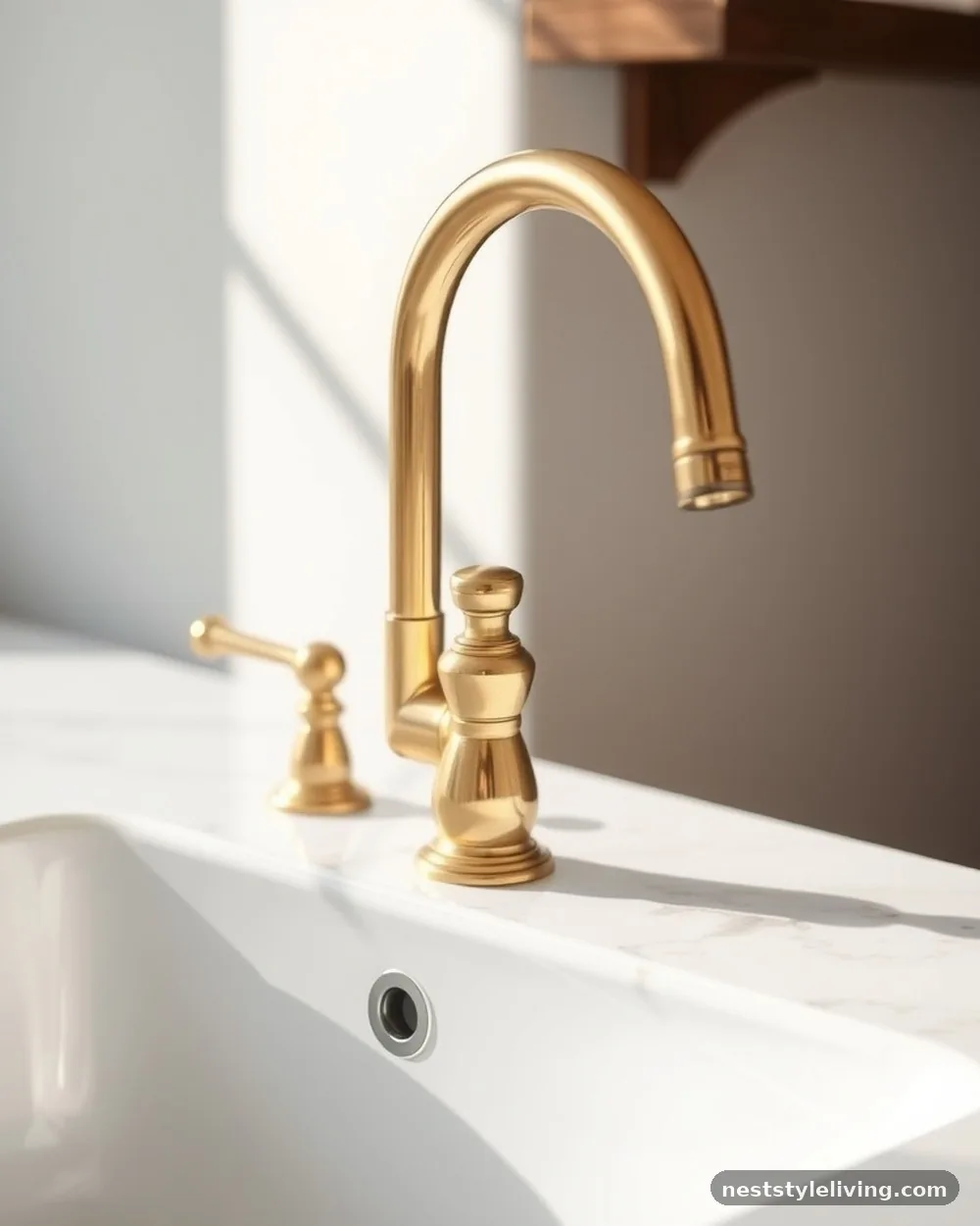 Copper or Brass Faucet Fixtures - 15 Colorful Kitchen Ideas That Make Your Space Pop
