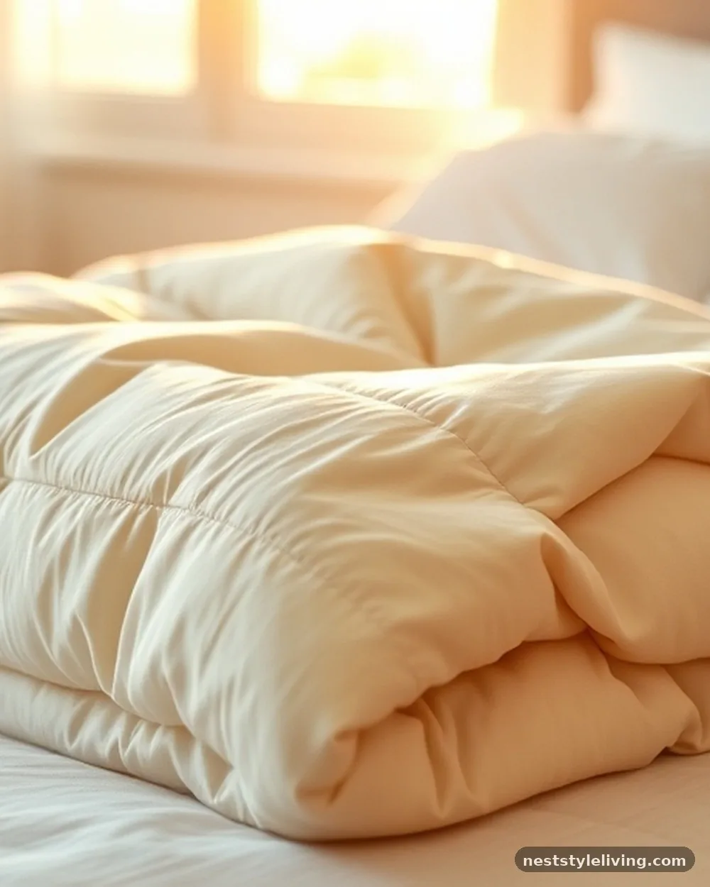 Weighted Blanket with a Plush Cover - 17 Christmas Bedroom Decor Ideas for a Cozy Holiday