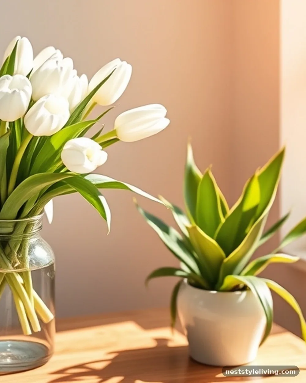 Fresh Greenery or Florals - 16 Guest Bedroom Ideas for a Cozy Welcoming Space