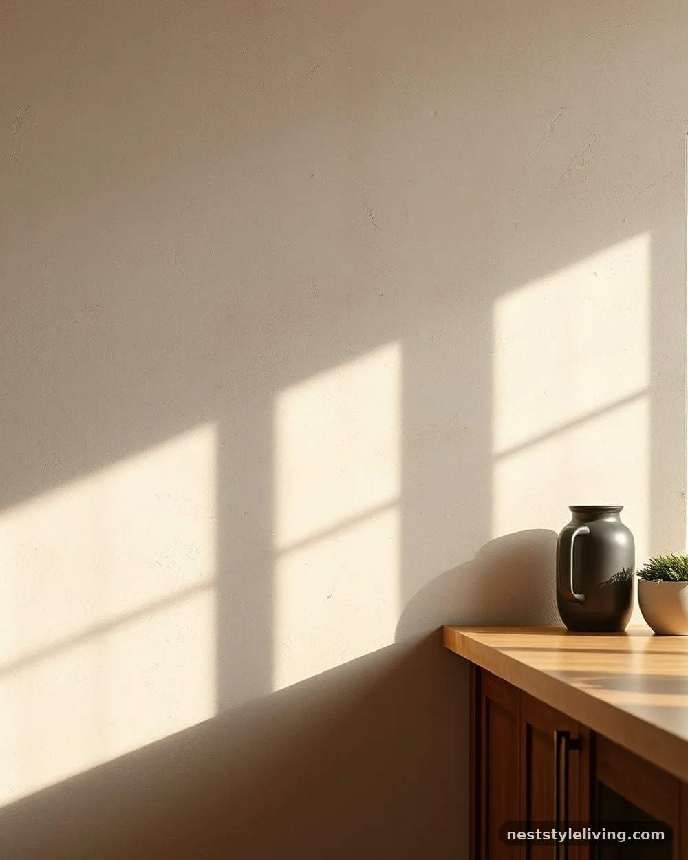 Plaster-Finish Walls - 16 Italian Tuscan Kitchen Ideas Full of Timeless Charm
