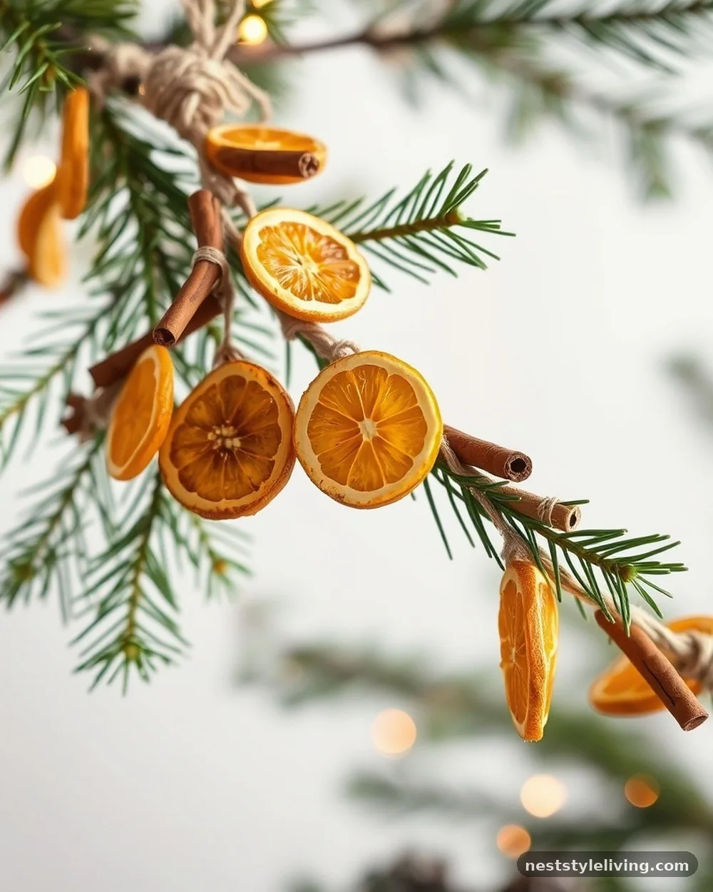 Dried Fruit and Spice Garlands - 18 Ralph Lauren Inspired Christmas Ideas to Recreate