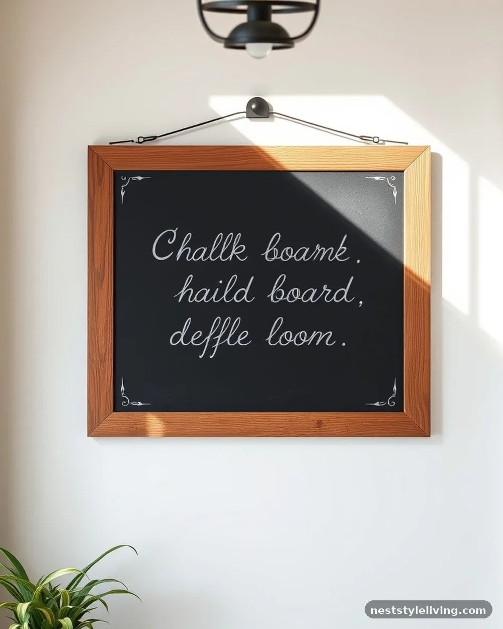 Message Board or Chalkboard - 17 Farmhouse Entryway Ideas That Welcome Guests in Style