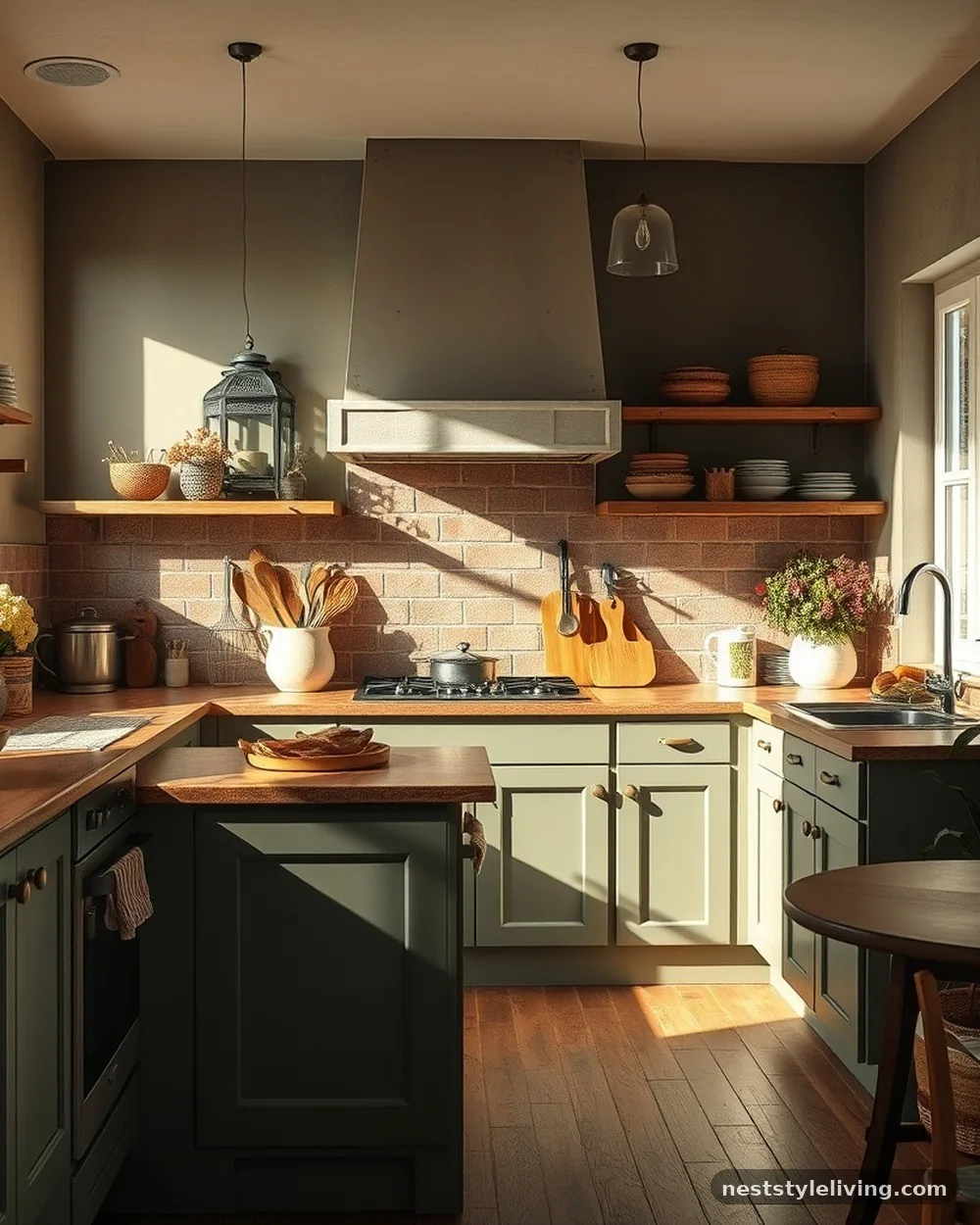 Muted, Earth-Toned Palette - 16 Italian Tuscan Kitchen Ideas Full of Timeless Charm