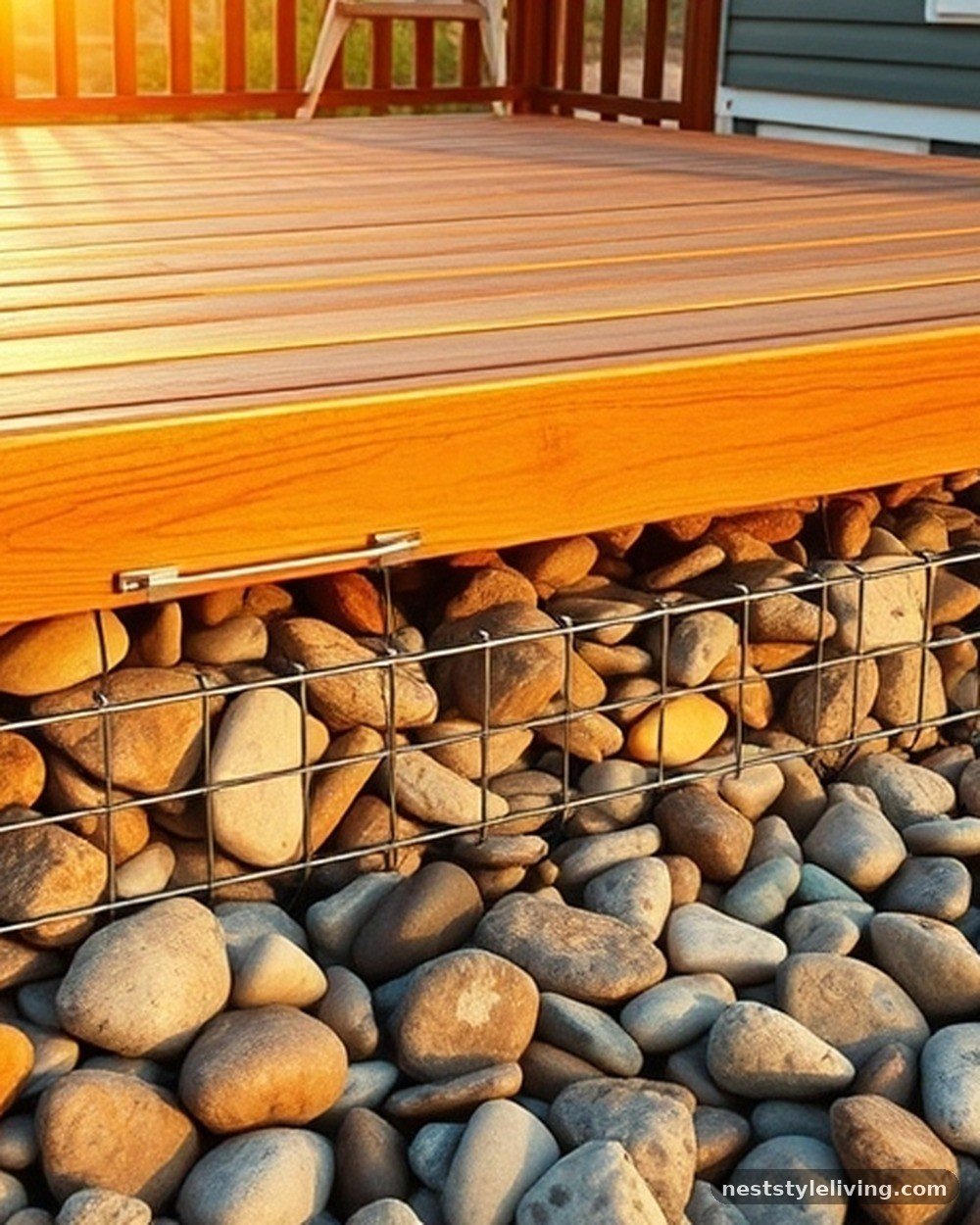 14. River Rock Gabion