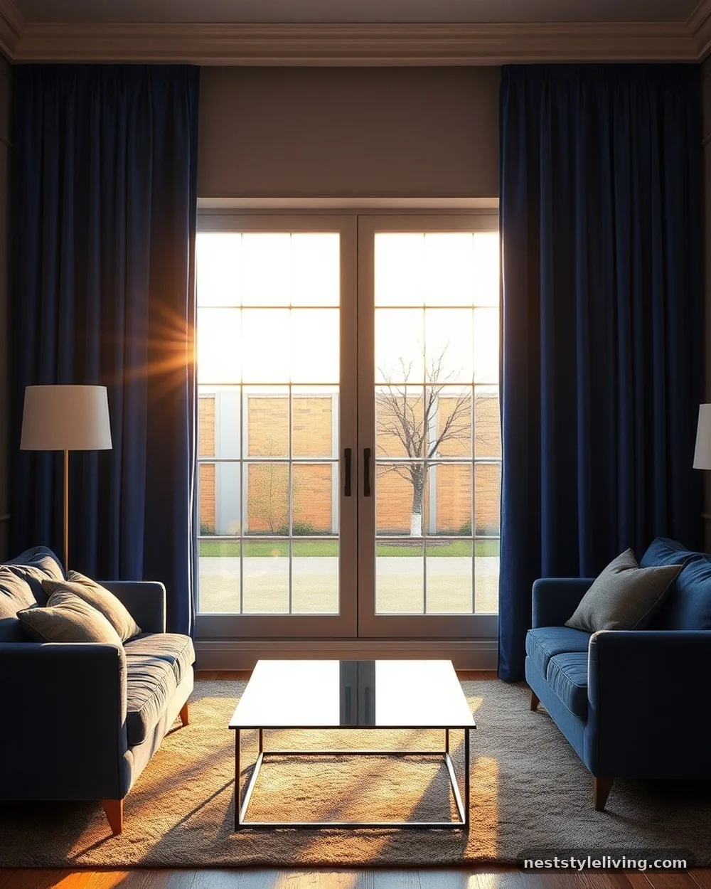 Vibrant Window Treatments - 16 Colorful Apartment Decor Ideas That Feel Fun
