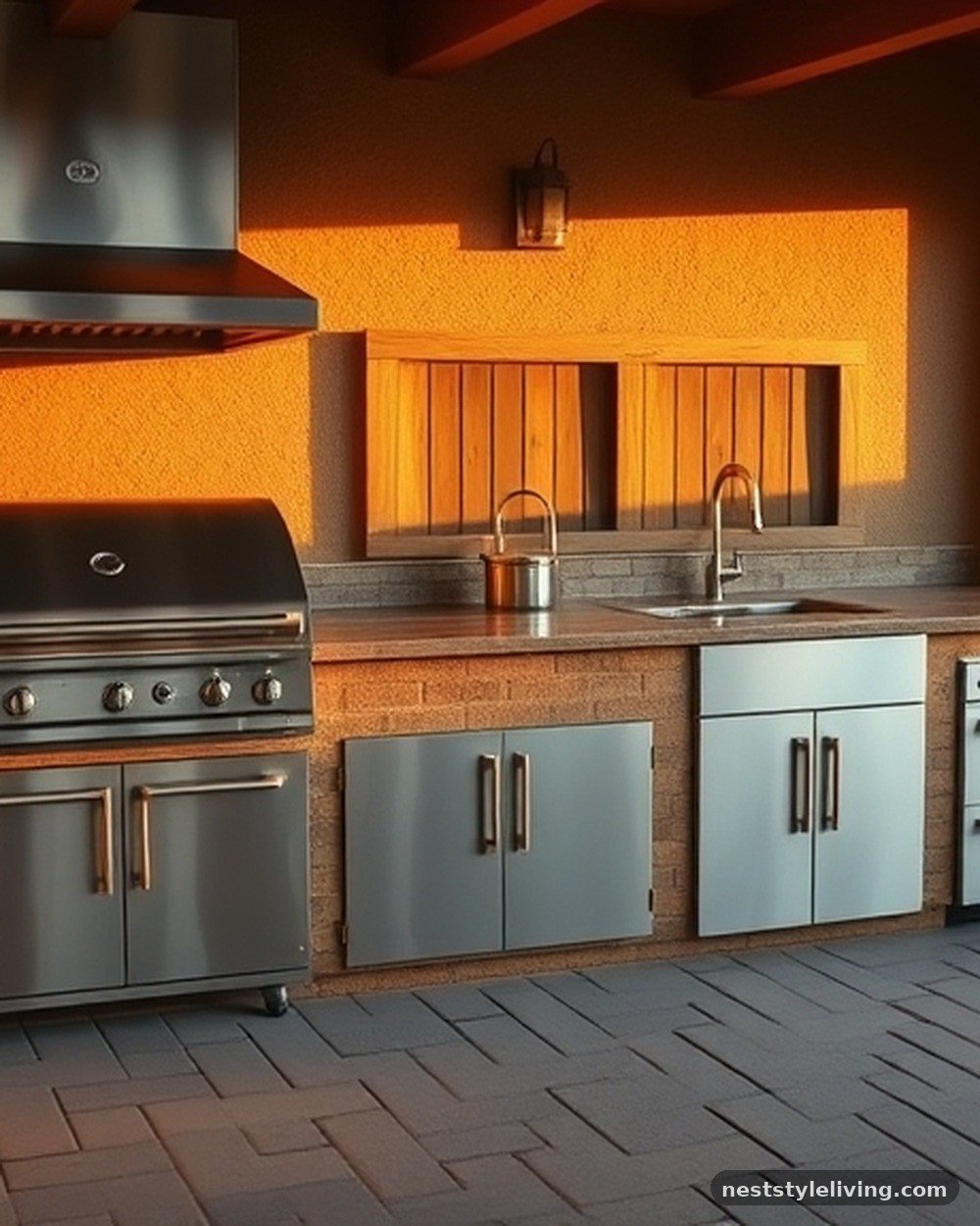 15. Industrial Stainless Steel Aesthetic