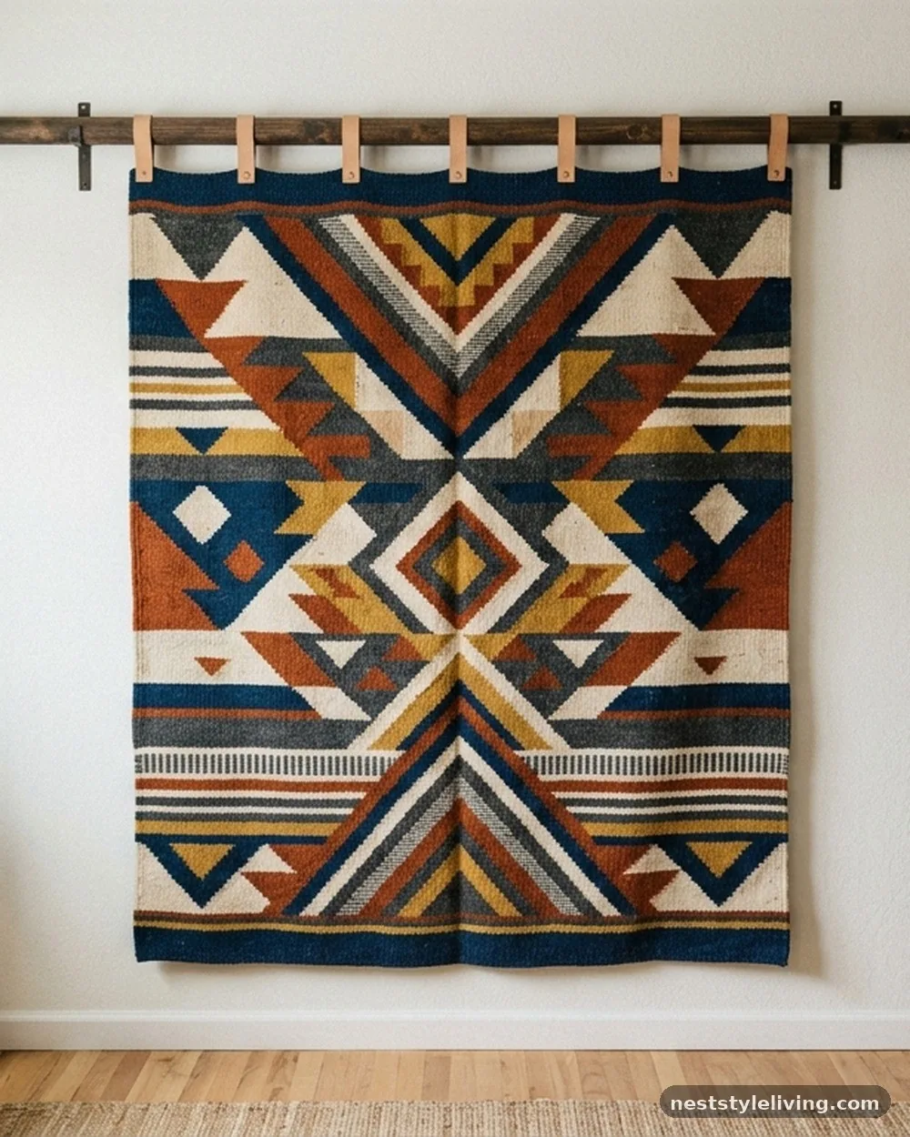 Layered Wall Tapestries - 19 Afro Boho Living Room Ideas Full of Warmth and Style