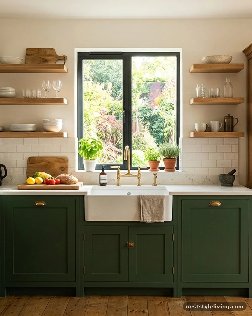 Mismatched Cabinetry Finishes - 16 Boho Kitchen Ideas That Feel Collected and Beautiful
