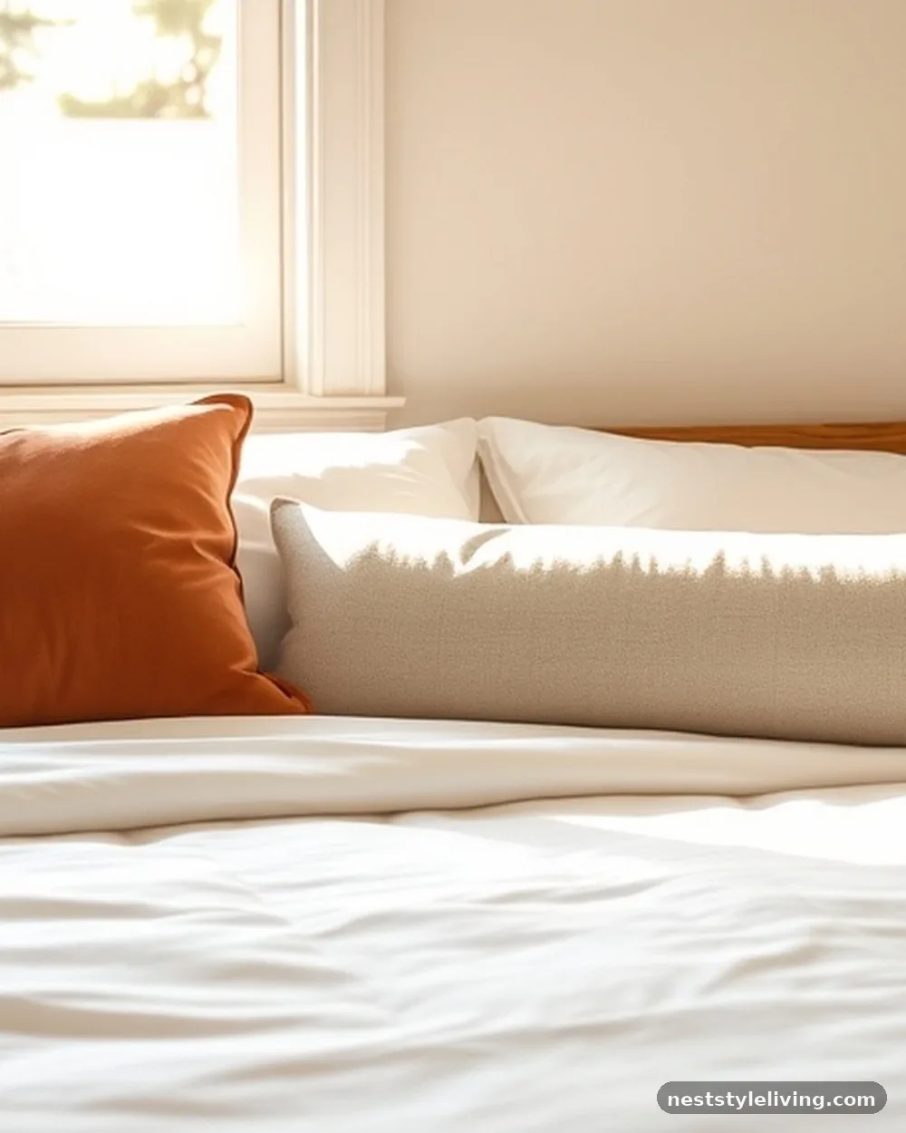 Plush Throw Pillows - 16 Guest Bedroom Ideas for a Cozy Welcoming Space
