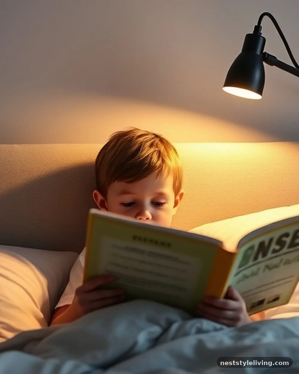 Wall-Mounted Task Lighting - 22 Cool Bedroom Ideas for Kids They'll Love