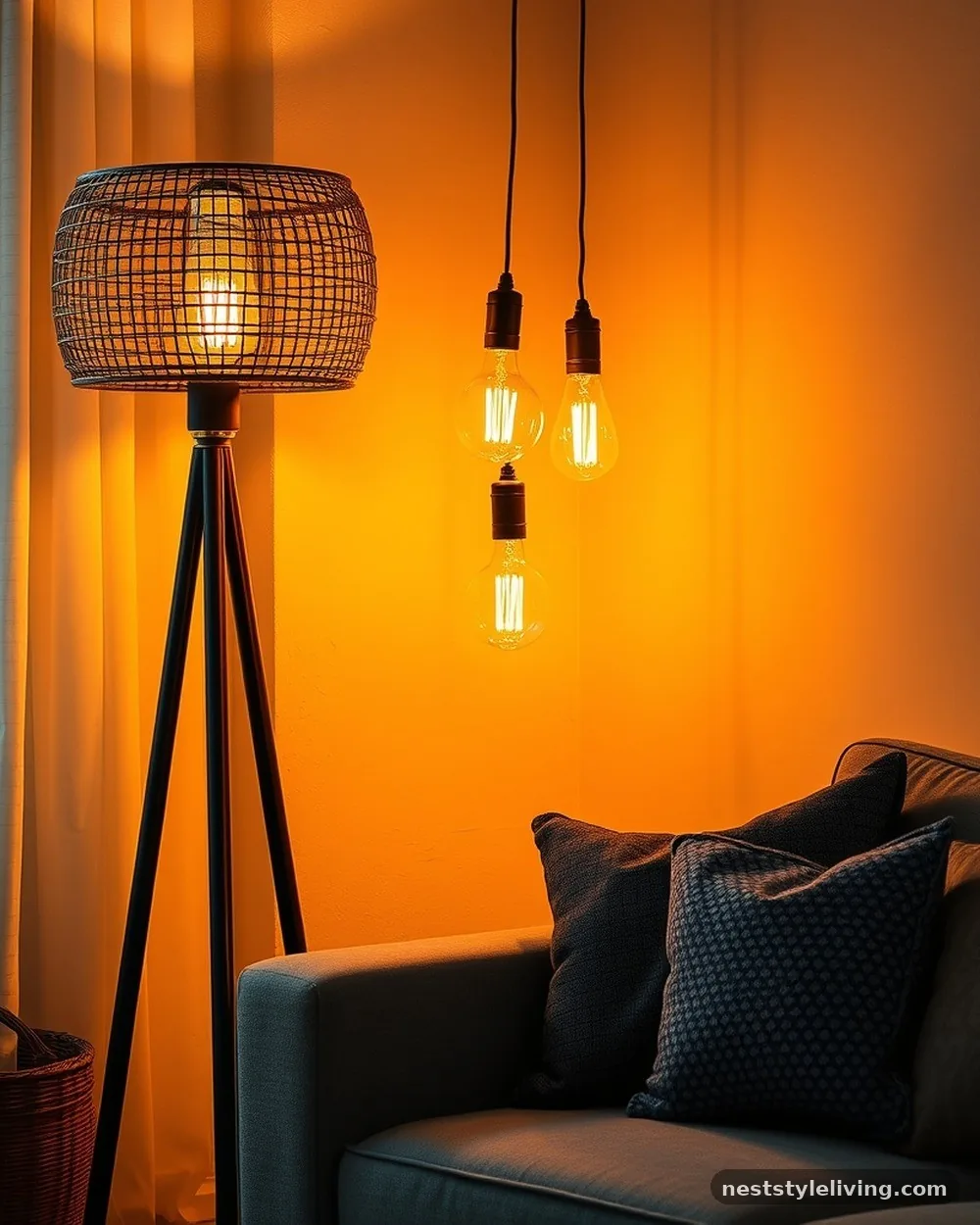 Warm Ambient Lighting - 21 Boho Apartment Ideas for a Cozy Soulful Space