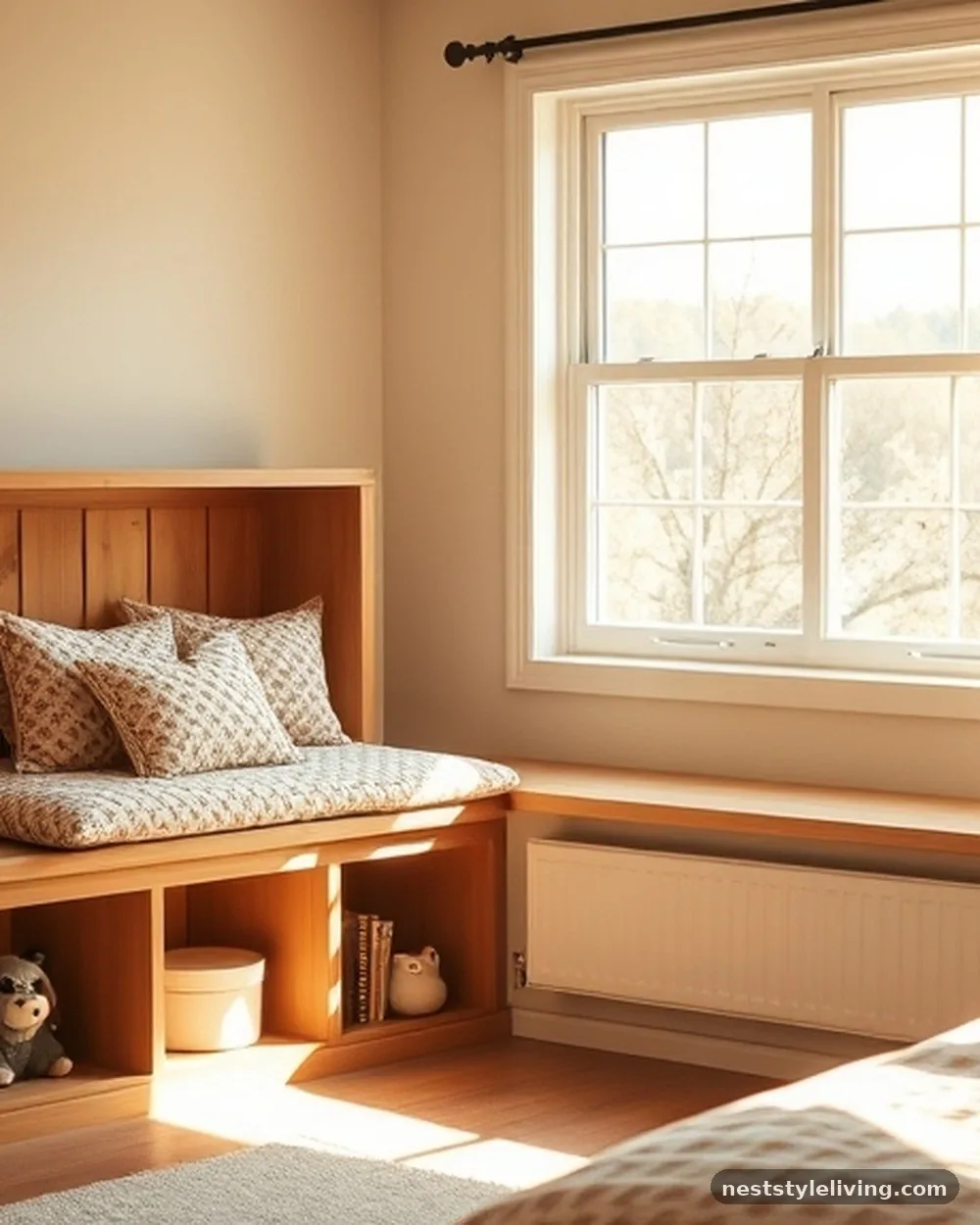 Window Seat with Storage - 22 Cool Bedroom Ideas for Kids They'll Love