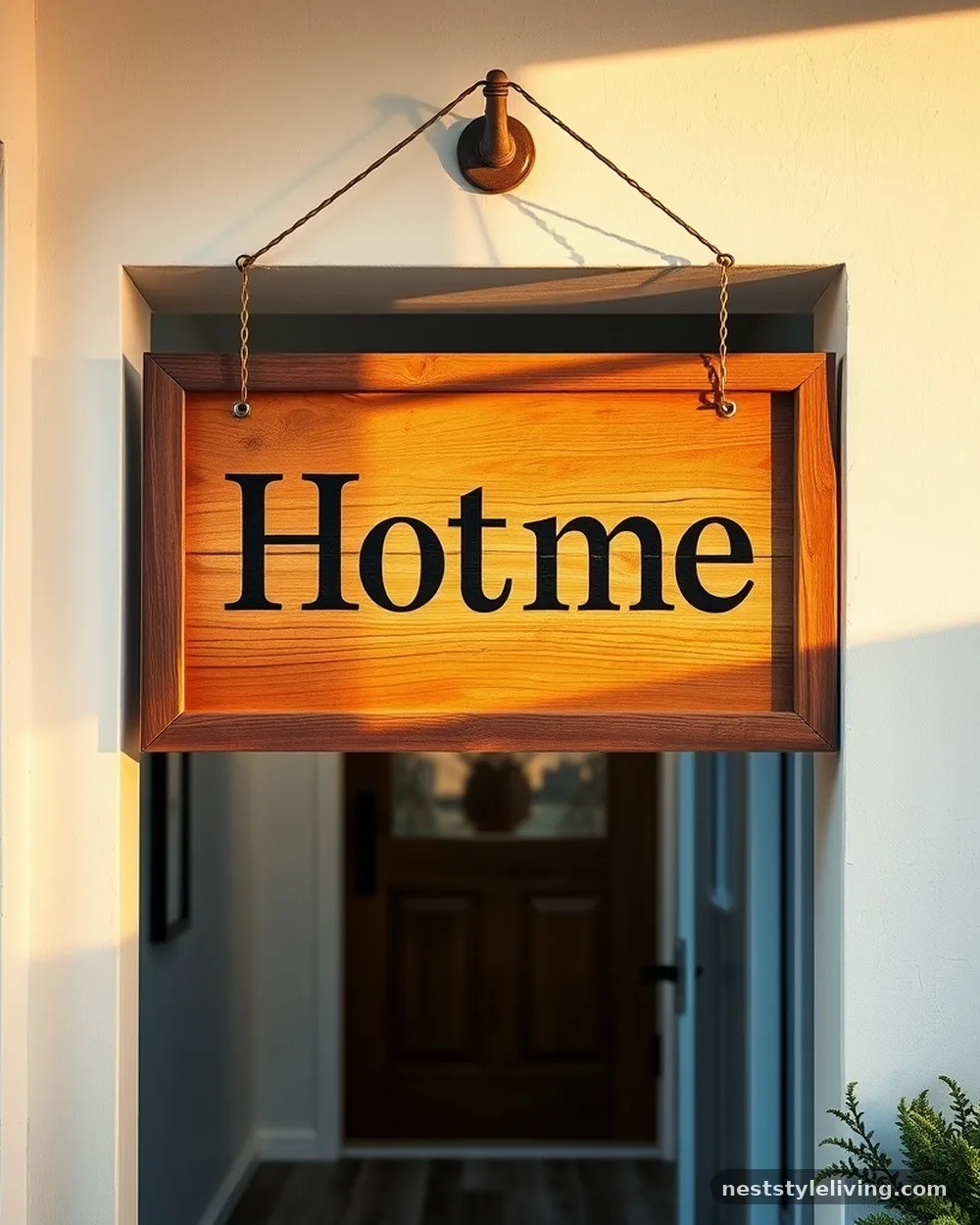 Framed Vintage Signage - 17 Farmhouse Entryway Ideas That Welcome Guests in Style