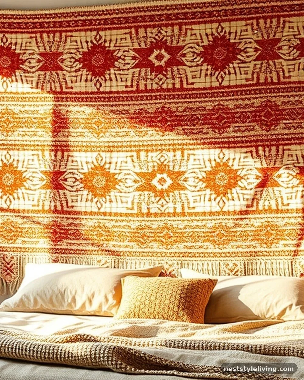 Hand-Woven Tapestries - 19 Boho Bedroom Ideas That Feel Warm and Inviting