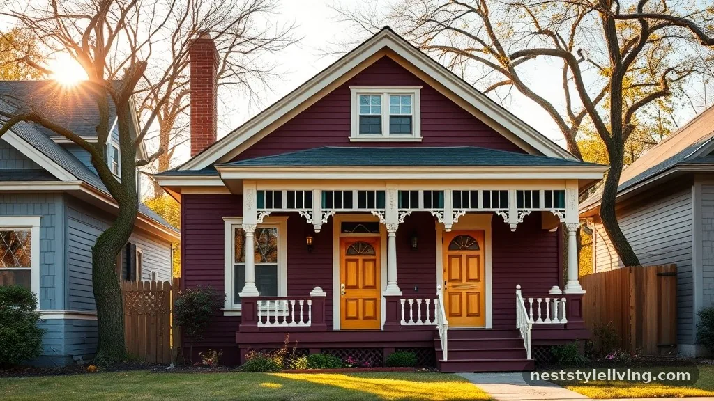Deep Burgundy - 20 Exterior House Color Trends to Try This Year
