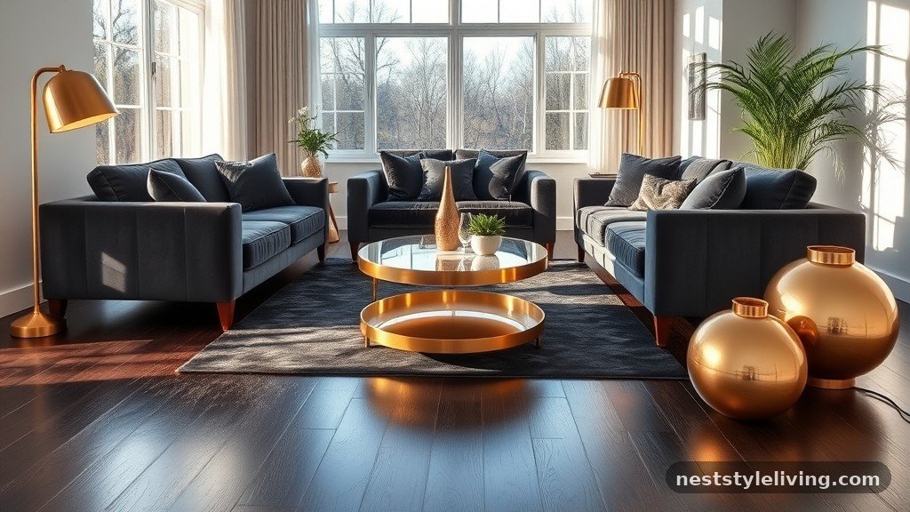 luxury living room color palette