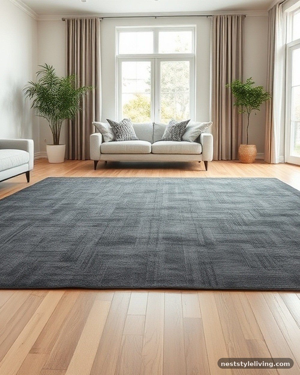 19. Cool Slate Grey Rugs