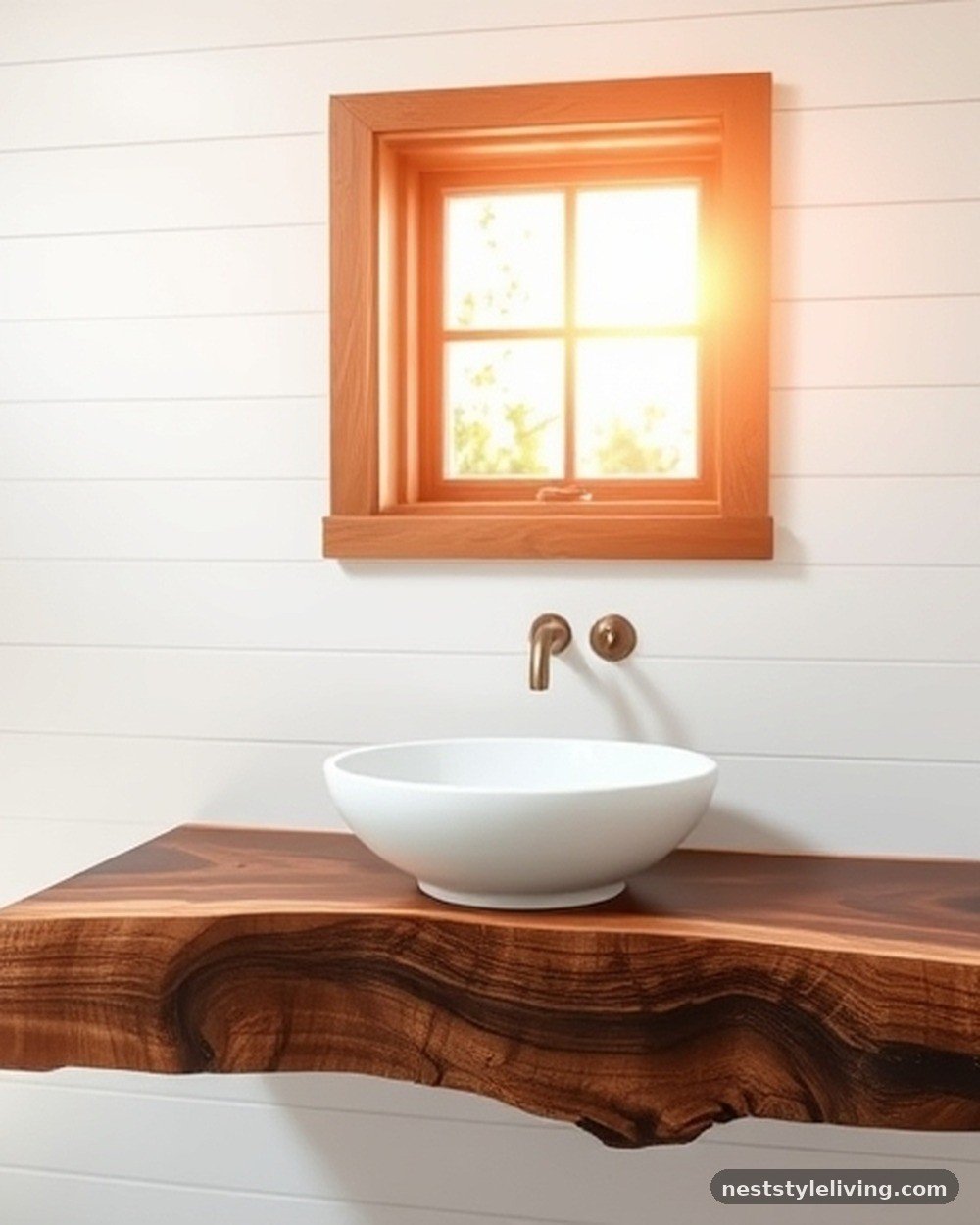 19. Floating Timber Vanity