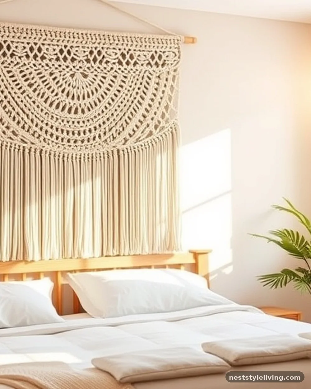Macramé Wall Hangings - 19 Boho Bedroom Ideas That Feel Warm and Inviting
