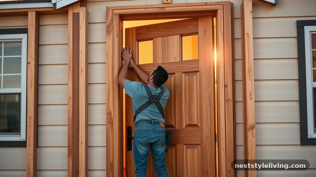 2. Replacing Factory Doors with Solid Wood