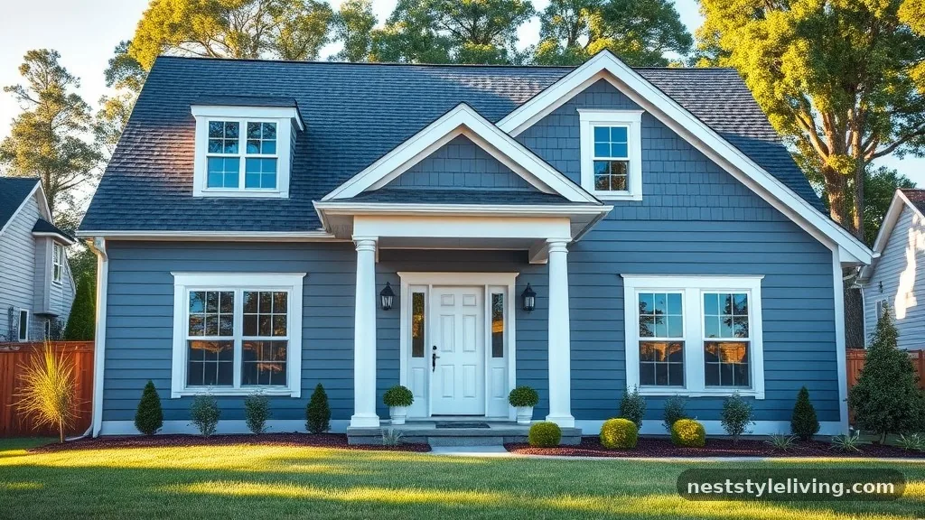 Blue-Gray - 20 Exterior House Color Trends to Try This Year