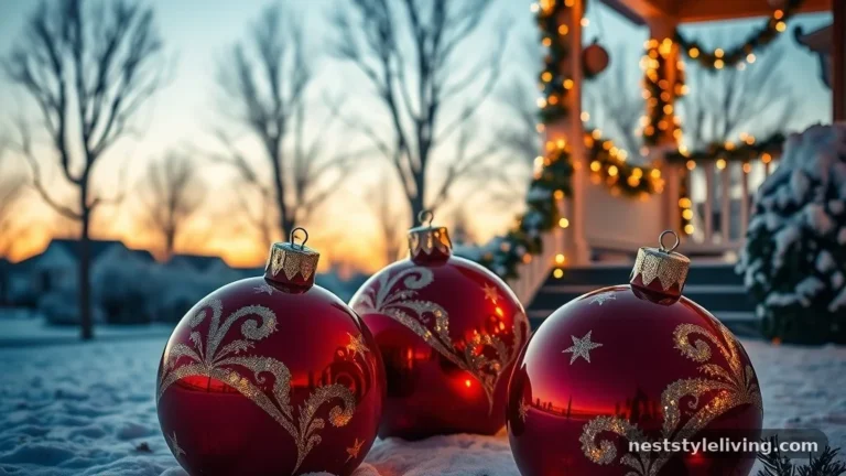 20 Outdoor Christmas Decorations to Brighten Your Yard