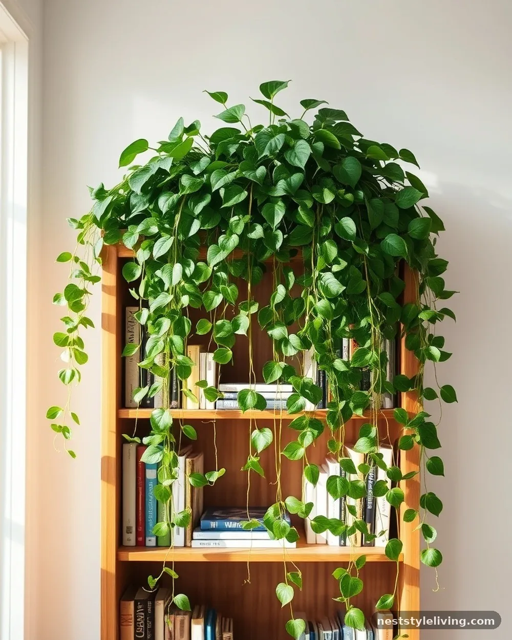 Potted Trailing Plants - 20 Earthy Cottage Decor Ideas for a Calm Cozy Home