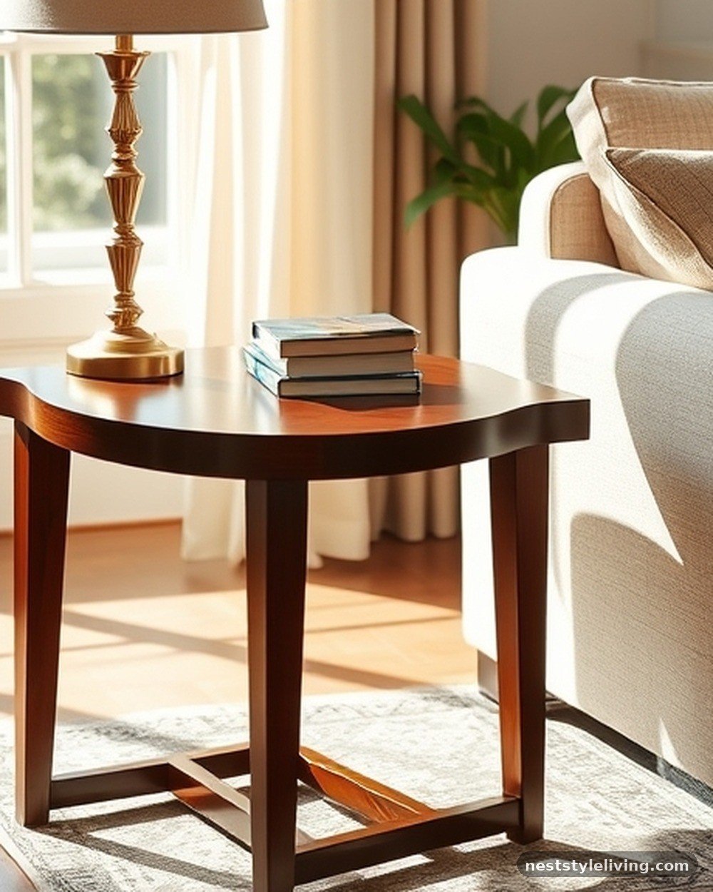 22. Deep Espresso Brown Side Tables