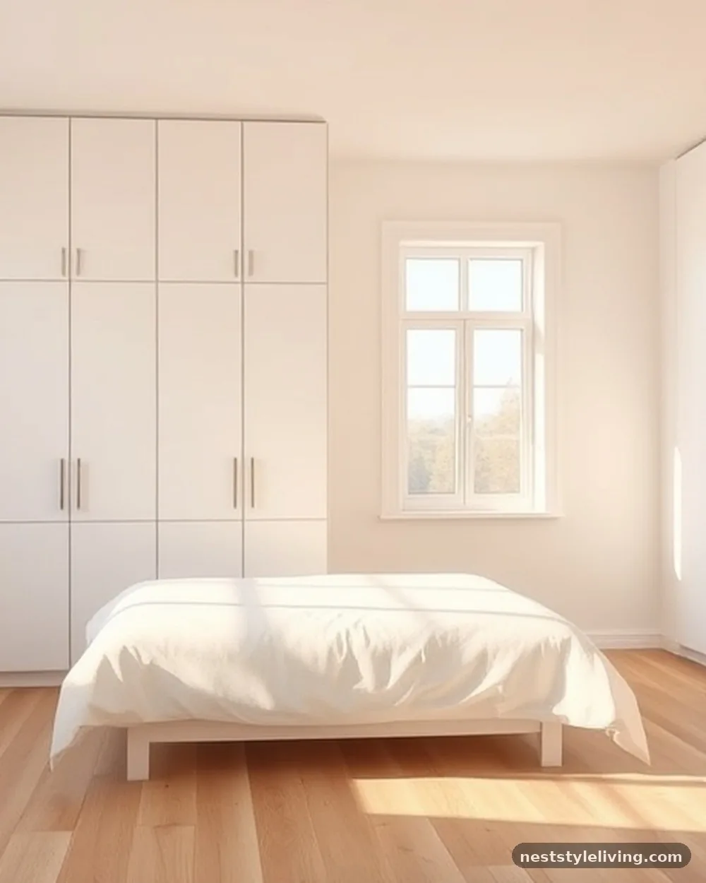 Hidden Storage Solutions - 14 Minimalist Bedroom Ideas That Feel Calm and Cozy