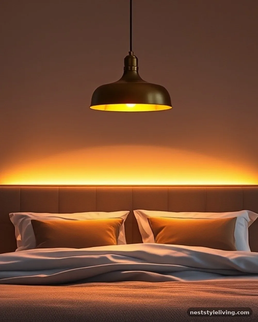 Layered Ambient Lighting - 15 Boutique Style Bedroom Ideas That Feel Luxe