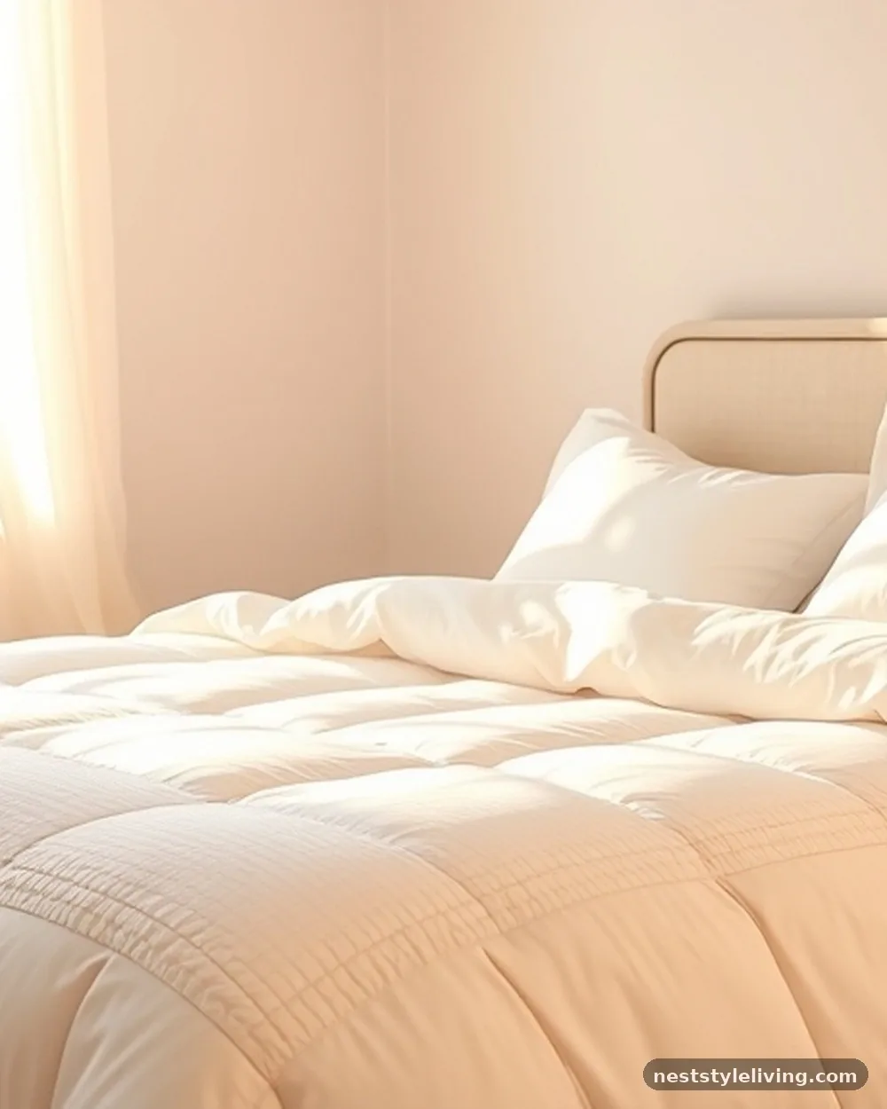 Layered Bedding with Matelassé Coverlets - 16 Nancy Meyers Inspired Bedroom Ideas to Copy