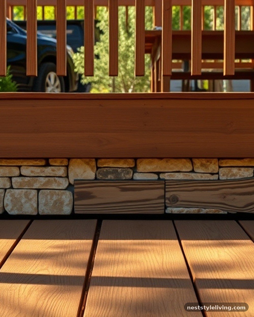 4. Natural Stone Veneer