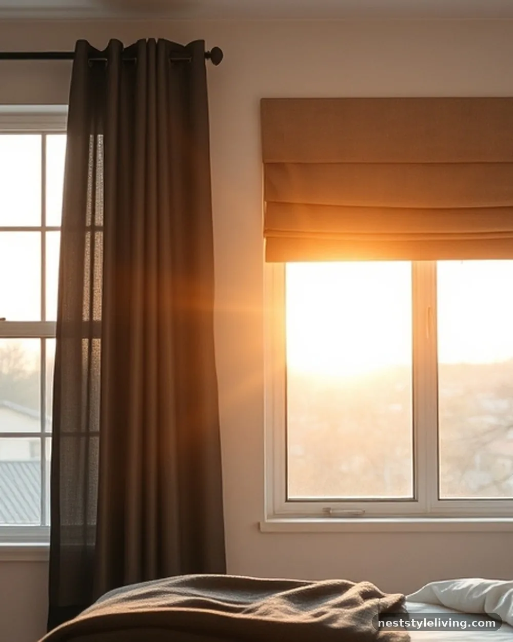 Blackout Window Treatments - 16 Guest Bedroom Ideas for a Cozy Welcoming Space