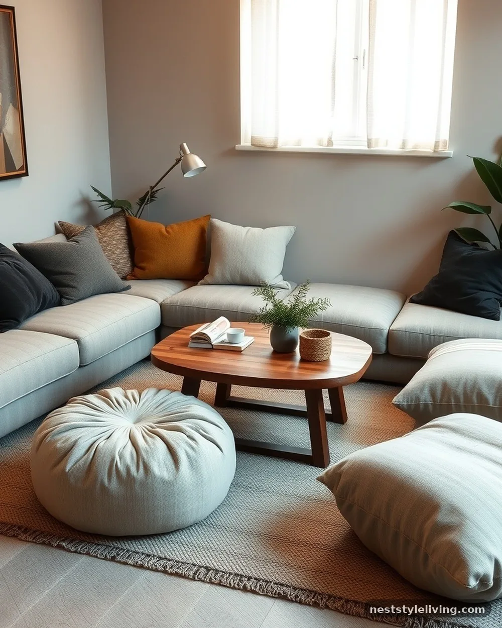 Low-Profile Floor Seating - 21 Boho Apartment Ideas for a Cozy Soulful Space