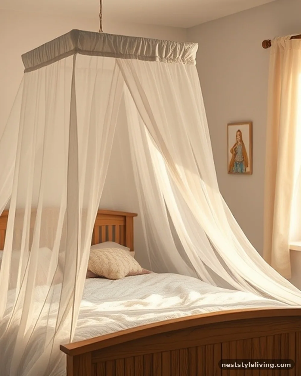Canopy Fabric Drapes - 22 Cool Bedroom Ideas for Kids They'll Love