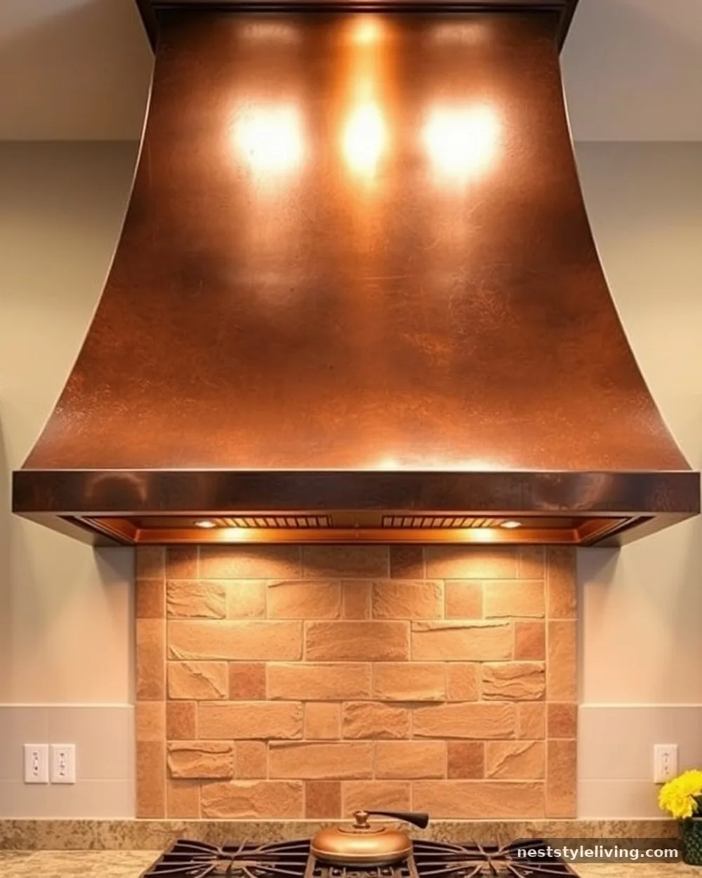 Copper Range Hoods - 16 Italian Tuscan Kitchen Ideas Full of Timeless Charm