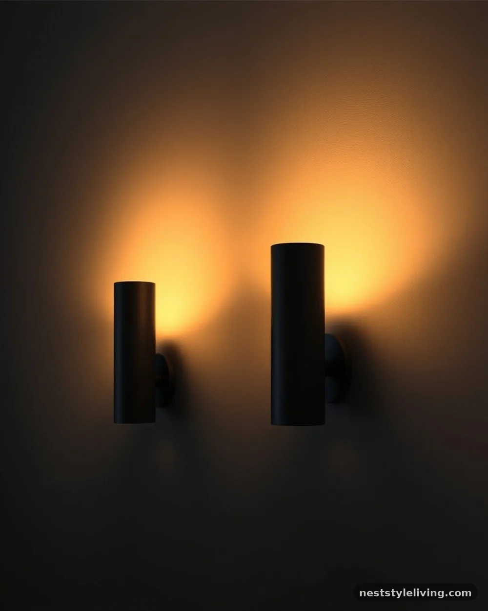Dimmed Wall-Mounted Sconces - 21 Dark Moody Bathroom Ideas for a Dramatic Look